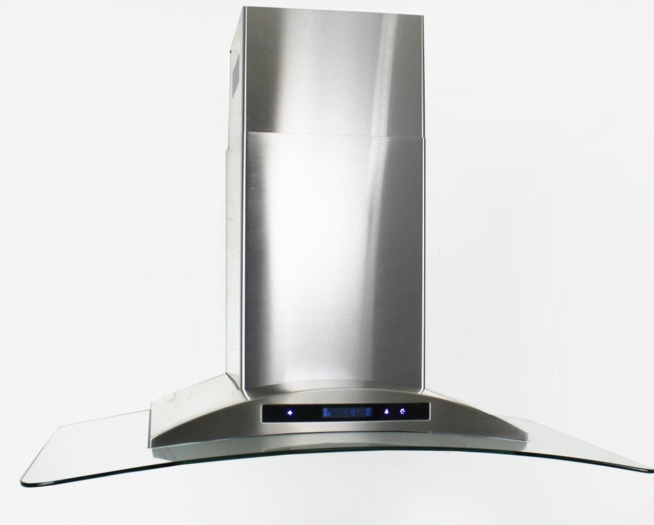 AKDY New 30" European Style Wall Mount Stainless Steel Range Hood Vent Touch Control AZ-198KN 30" N6