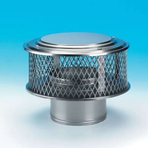 Chimney 13880 6 Inch HomeSaver Guardian Cap 304-alloy 5/8 Inch Mesh