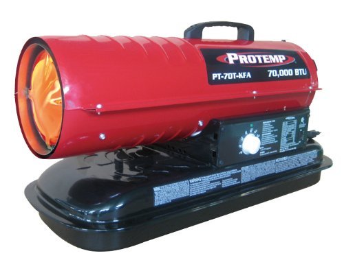 70,000 BTU Kerosene Forced Air Heater with Thermostat