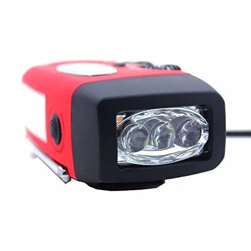 Paddsun US Ship Emergency Solar Hand Crank Dynamo AM/FM/WB Weather Radio LED Flashlight Charger N6