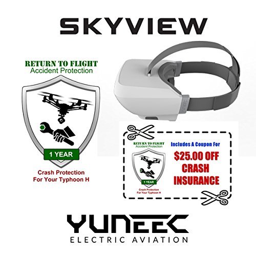 Yuneec SkyView FPV HDMI Headset For Use With HDMI Compatible Devices N2