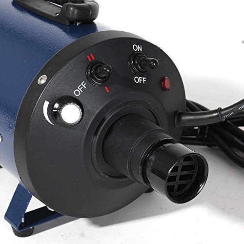 Portable Low db Pet Grooming Dryer Hair Debug Mode Dryer With Three Nozzle N4