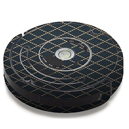 Skin Decal Vinyl Wrap For IRobot Roomba 650 655 Vacuum / Dotted Diamonds