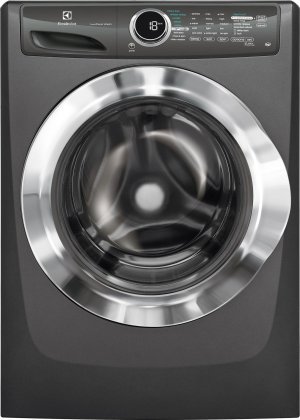 Electrolux White Front Load Laundry Pair with EFLS517STT 27" Washer, EFMG517STT 27" Gas Dryer and STACKIT7X Stacking...