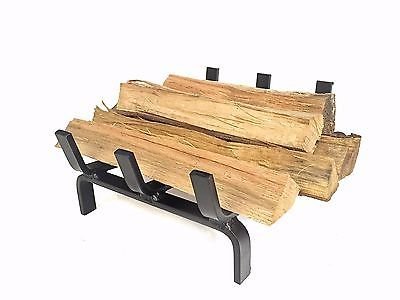 Heavy Duty Self-Feeding Steel Grate for Wood Stove & Fireplace - Made in the USA N2