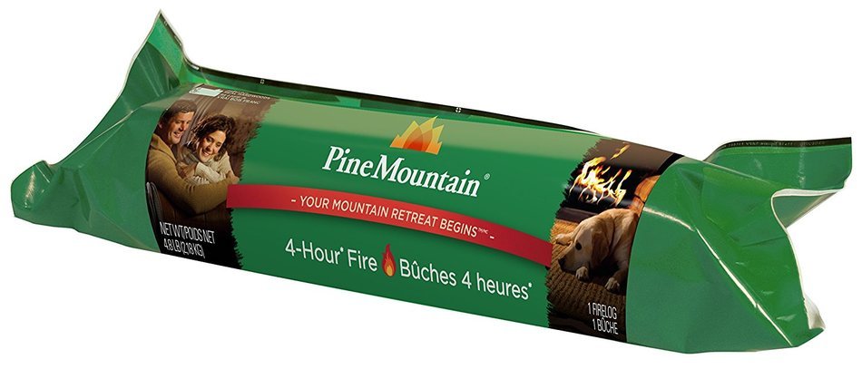 Pine Mountain Traditional Firelog, 3-Hour Burn Time, 6 Logs N2
