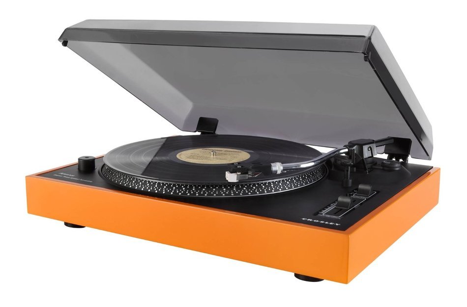 Crosley CR6009A-OR Advance Turntable with USB and Software Suite for Ripping and Editing Audio (Orange) N9