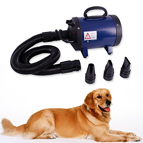 Portable Low db Pet Grooming Dryer Hair Debug Mode Dryer With Three Nozzle N5