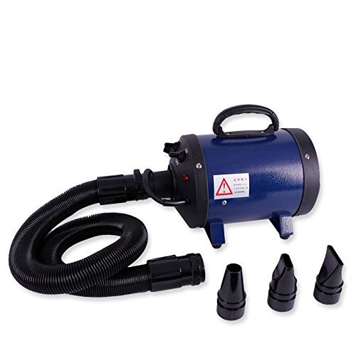 Portable Low db Pet Grooming Dryer Hair Debug Mode Dryer With Three Nozzle N6