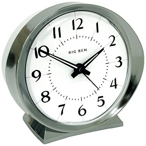 New WESTCLOX 10611QA Battery-Powered Big Ben Alarm Clock
