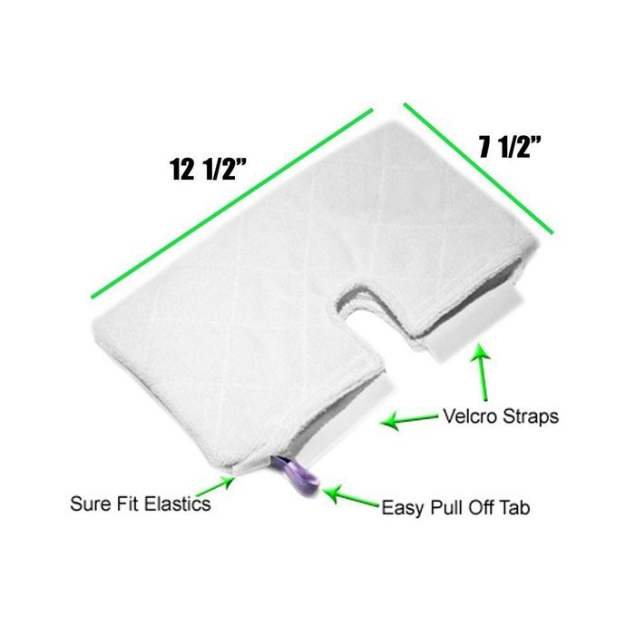 Astar 4 Shark Euro Pro Pocket Steam Mop Compatible Replacement Pocket Pads Europro Microfiber S3501 S3601 S3901