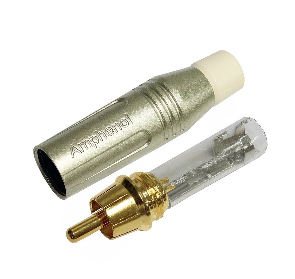 3 Foot RCA Cable Pair - Made with Mogami 2964 High-Definition Audio Interconnect Cable and Amphenol ACPR Die-Cast... N3