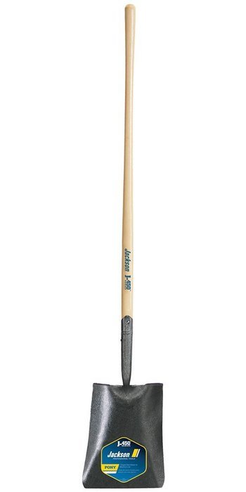 Jackson Square Point Shovel with Solid Shank - 1250300