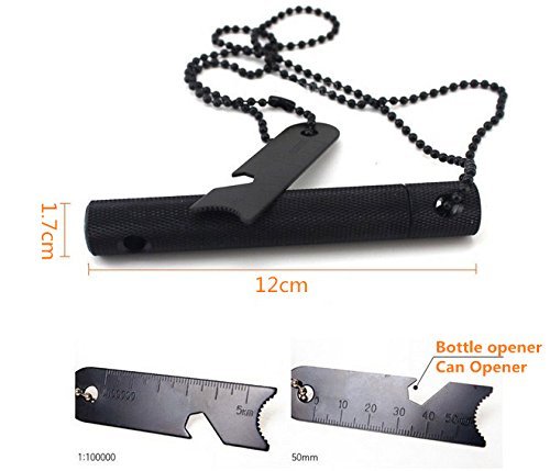 DINHAND All-Weather Emergency 2-IN-1 Fire Starter & Magnesium Fuel Fire Starter - Emergency Magnesium Fire Starter... N2