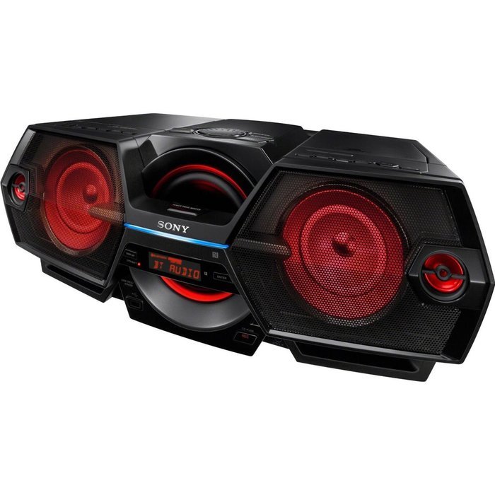 Sony ZS-BTG905/C Boombox All-In-One Mega Bass Reflex Stereo Sound System with Bluetooth, NFC and Remote Control N3