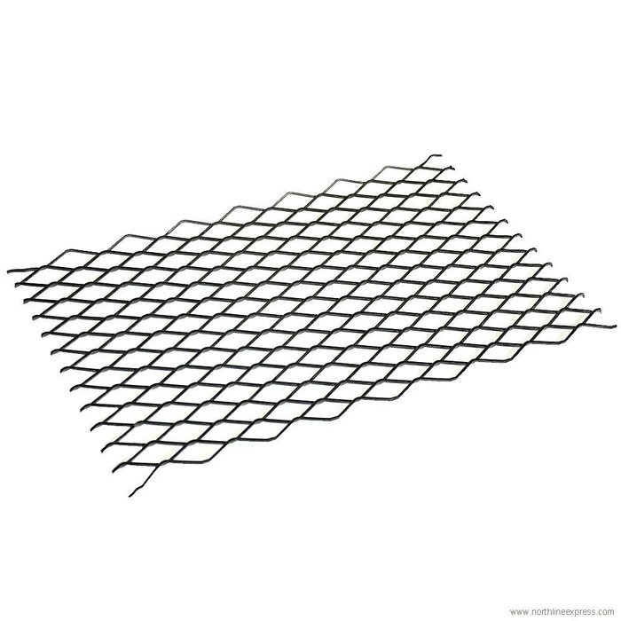Black Steel Retainer Ember for Grates - 16 x 10 inch N2