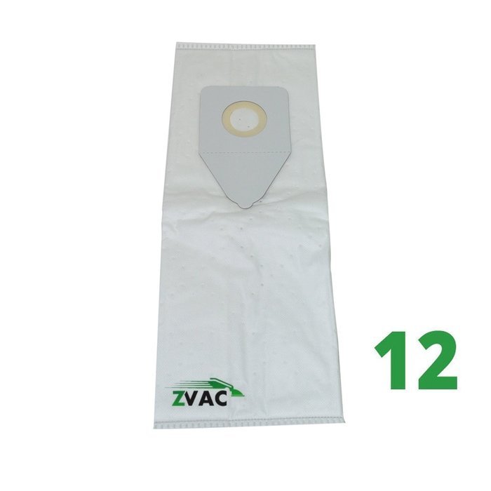 12 Hoover Y Bags by ZVac, Premium Vacuum Bags For Upright Windtunnel Vacuum Cleaners (12, HVR YZ) N19