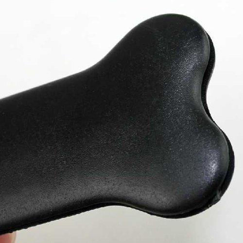 2-piece Bone Shape Toothpaste Dispenser Squeezer Bathroom-Black+white