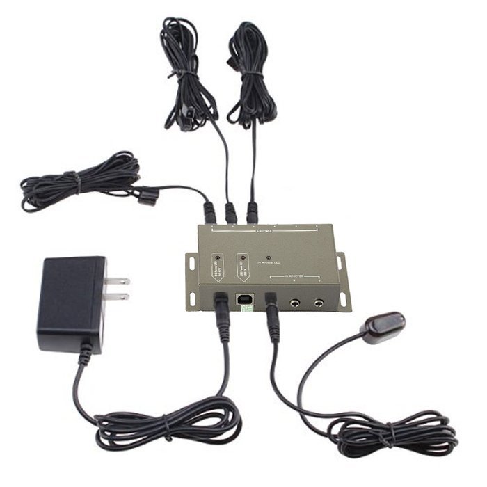 Sumnacon Ir Repeater Infrared Remote Control Extender Repeater Hidden Ir Repeater System