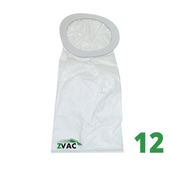 12 Hoover Y Bags by ZVac, Premium Vacuum Bags For Upright Windtunnel Vacuum Cleaners (12, HVR YZ) N31