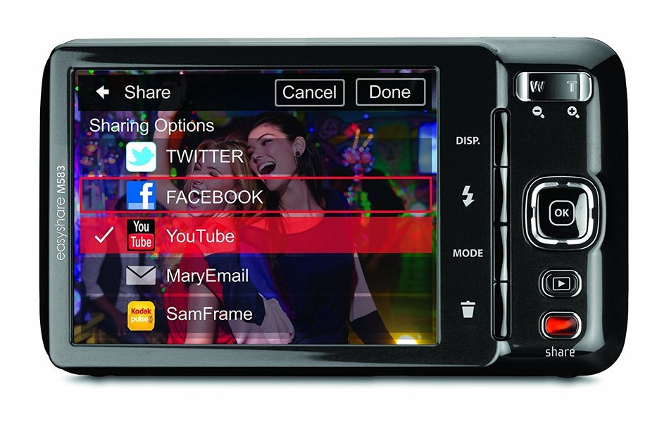 Kodak EasyShare M583 14 MP Digital Camera with 8x Optical Zoom and 3-Inch LCD - Black N2