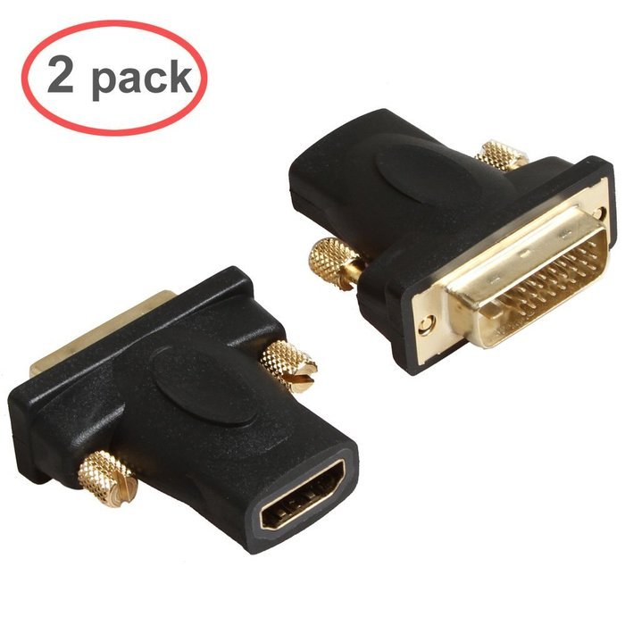 LINESO 3PCS HDMI Right Angle Adapter Male to Female With Gold-Plated (HDMI 90 Degree) N10