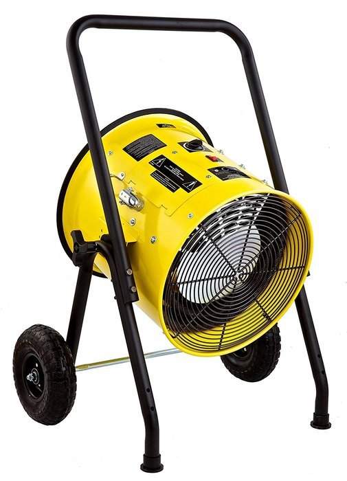 Dr. Heater DR-PS11524 Dr. Infrared Heater Salamander Construction 15000W, Single Phase, 240V Portable Fan Forced...