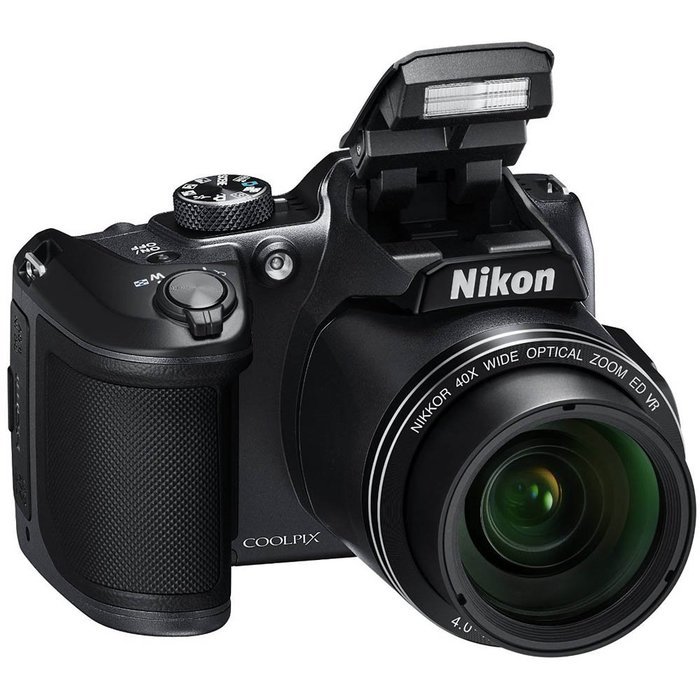 Nikon COOLPIX B500 16MP 40x Optical Zoom Digital Camera with wifi - Red (Certified Refurbished) N6