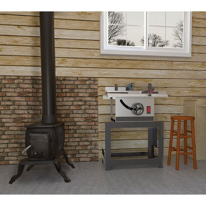 Vogelzang 54,000 BTU Cast Iron Boxwood Stove, Model# BX26E