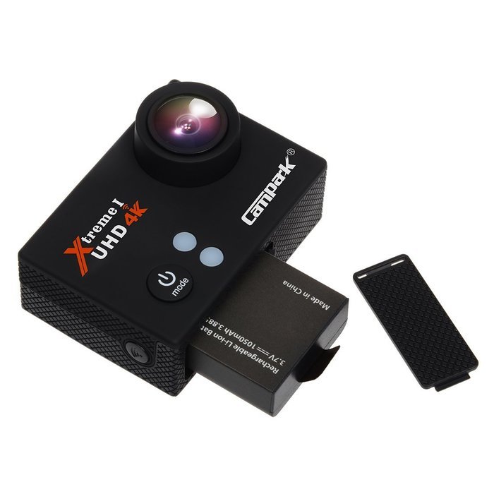 Campark&reg; Sports Camera,4K 25fps,Full HD 1080P,WiFi,Helmet Waterproof Diving Camcorder Action Camera with 2pcs... N4