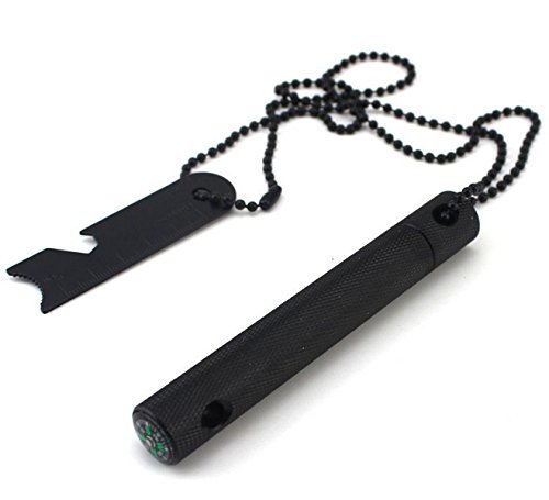 DINHAND All-Weather Emergency 2-IN-1 Fire Starter & Magnesium Fuel Fire Starter - Emergency Magnesium Fire Starter... N3