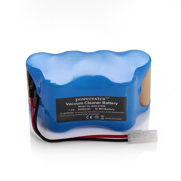 Powerextra 7.2V NiMH Battery for Shark Vacuum V1950 and VX3 Replaces XB1918 N5