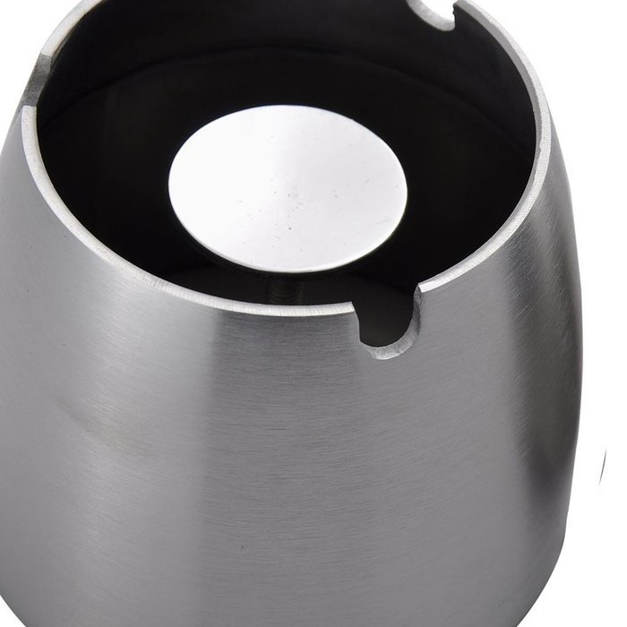 Scotte(TM) New Stainless steel ashtray windproof Unbreakable Ashtray large size N3