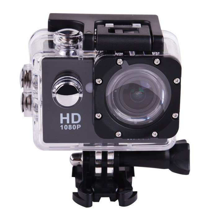Acekool W9se Outdoor Sports WiFi Camera Black Mini Waterproof Diving Sports Video Camera N4