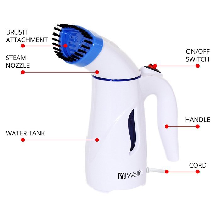Clothes Steamer - Handheld And Portable Fabric And Garment Steamer - Perfect For Home And Travel Use, Curtains... N6