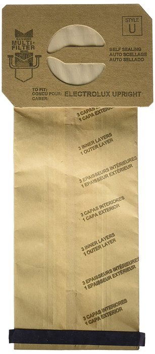 Electrolux Style U Discovery Upright Vacuum Cleaner Bags - 12 bags per Pack