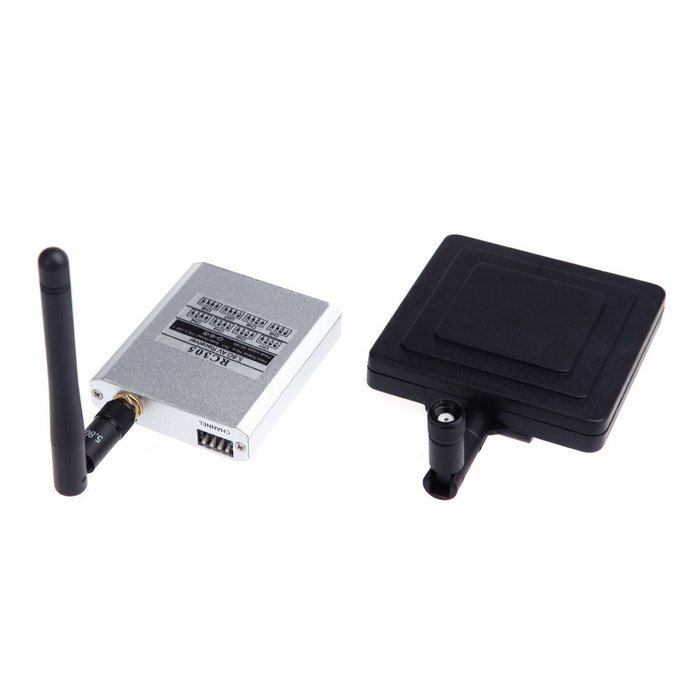 Docooler 5.8Ghz 8CH AV RC305 Receiver Wireless 5.8G 500mW Transmitter 11db Aerial Panel FPV Transmission Set N4