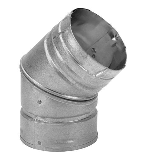174504 4"x 45 Degree Elbow Pellet Vent