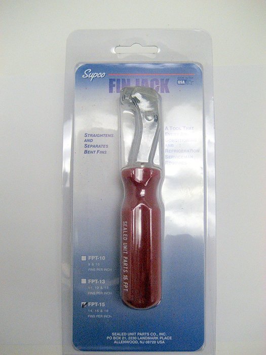 Sealed Unit Parts Company, Inc. (SUPCO) FPT15 Supco fin jack (comb) Sealed Unit Parts
