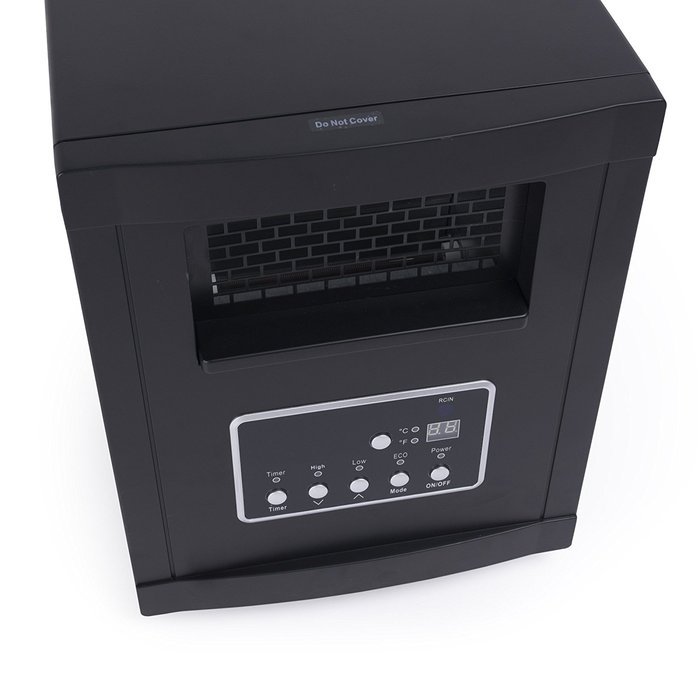 Green Peak 6 Element Large Room Heater w/ Remote Control N3