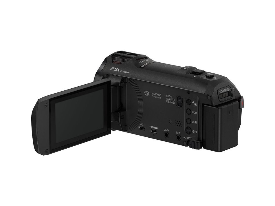 Panasonic HC-WXF991K 4K Ultra HD Camcorder with Wi-Fi, Built with Multi Scene Twin Camera (Black) N11