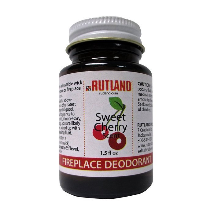 Rutland 85C Fireplace and Stove Stale Odor Deodorant, Sweet Cherry