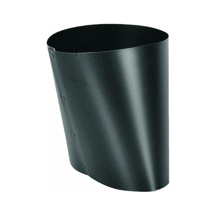 UNITED STATES HDW BM0037 6" Oval Round Adapter, Black
