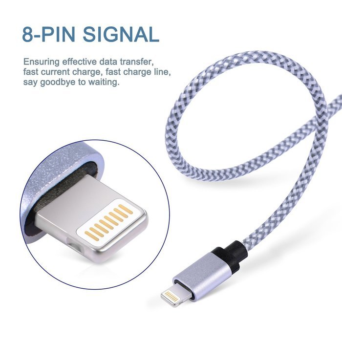Benewell 3FT 8pin Lightning to USB Charging Cable Compatible with iPhone 7, 7 Plus, 6, 6s, 6 Plus, 6s Plus, 5s... N19