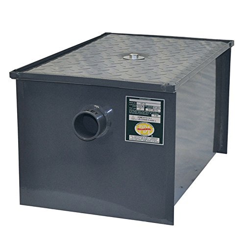 John Boos GT-20 Grease Interceptor w/ 10-lb GPM Capacity, Carbon Steel, Size #20