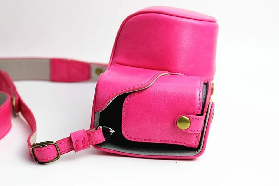 xhorizon TM FL1 Full Protection Bottom Opening Version Protective Leather Camera Case Bag with Tripod Design for... N41