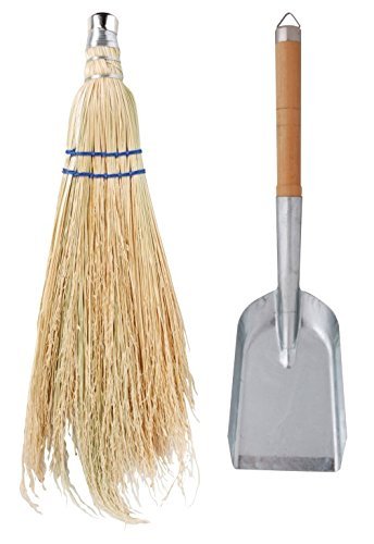 Esschert Design Fireplace Shovel and Brush