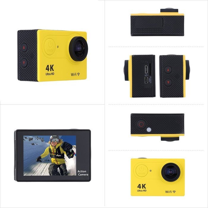 Andoer&reg; Sports Action Camera DV 2.0" LCD 4K(3840*2160) 15fps 1080P 60fps Full HD Wifi APP 30M Waterproof 12MP... N5