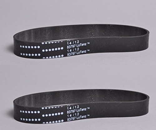 Eureka AS-2000 Series Upright Vacuum Long Life Belts 2 Pk Genuine Part # 83797