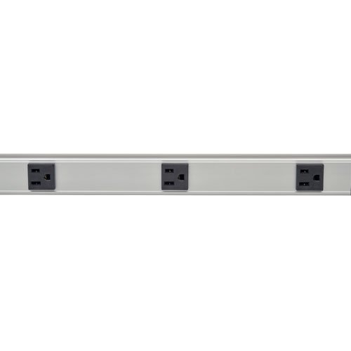 Tripp Lite 8 Outlet Bench & Cabinet Power Strip, 24 in. Length, 15ft Cord with 5-15P Plug (PS2408) N7